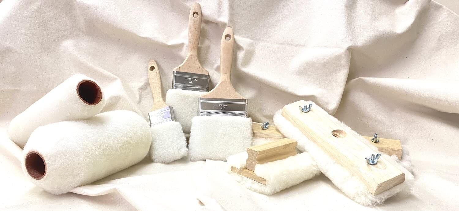Tru-Lamb 9″ Lambskin Paint Roller Covers – 100% Natural 9 x 3/8″,
