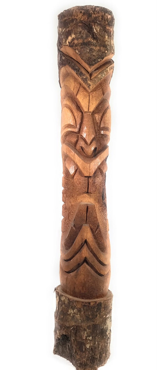 Big Island Tiki Totem 60 in – Natural Finish – Outdoor Decor | #lbj3029150a