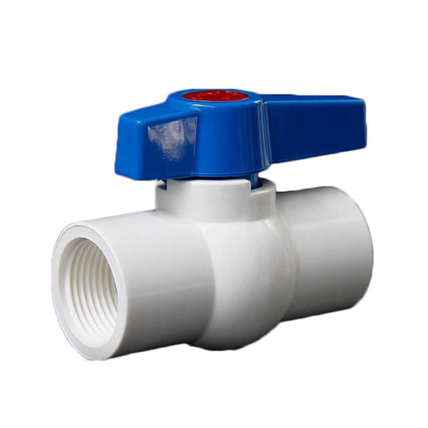 PVC Ball Valve Female Thread Or Solvent Weld,For Water Pipe 20/25/32/40/50/63mm