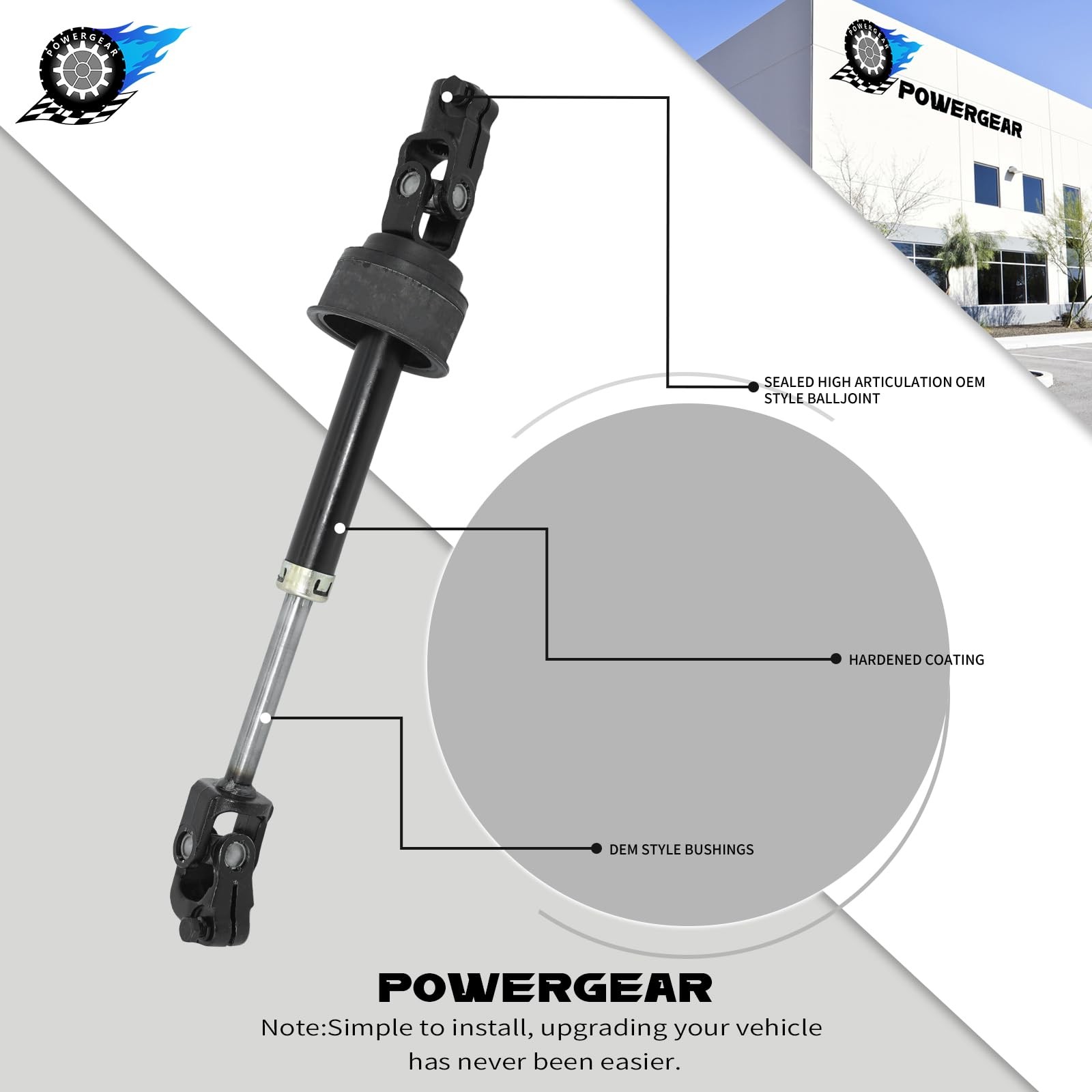 Steering Column Shaft 4522048200 2010-2015 RX350 RX450H 2012-2017 Camry