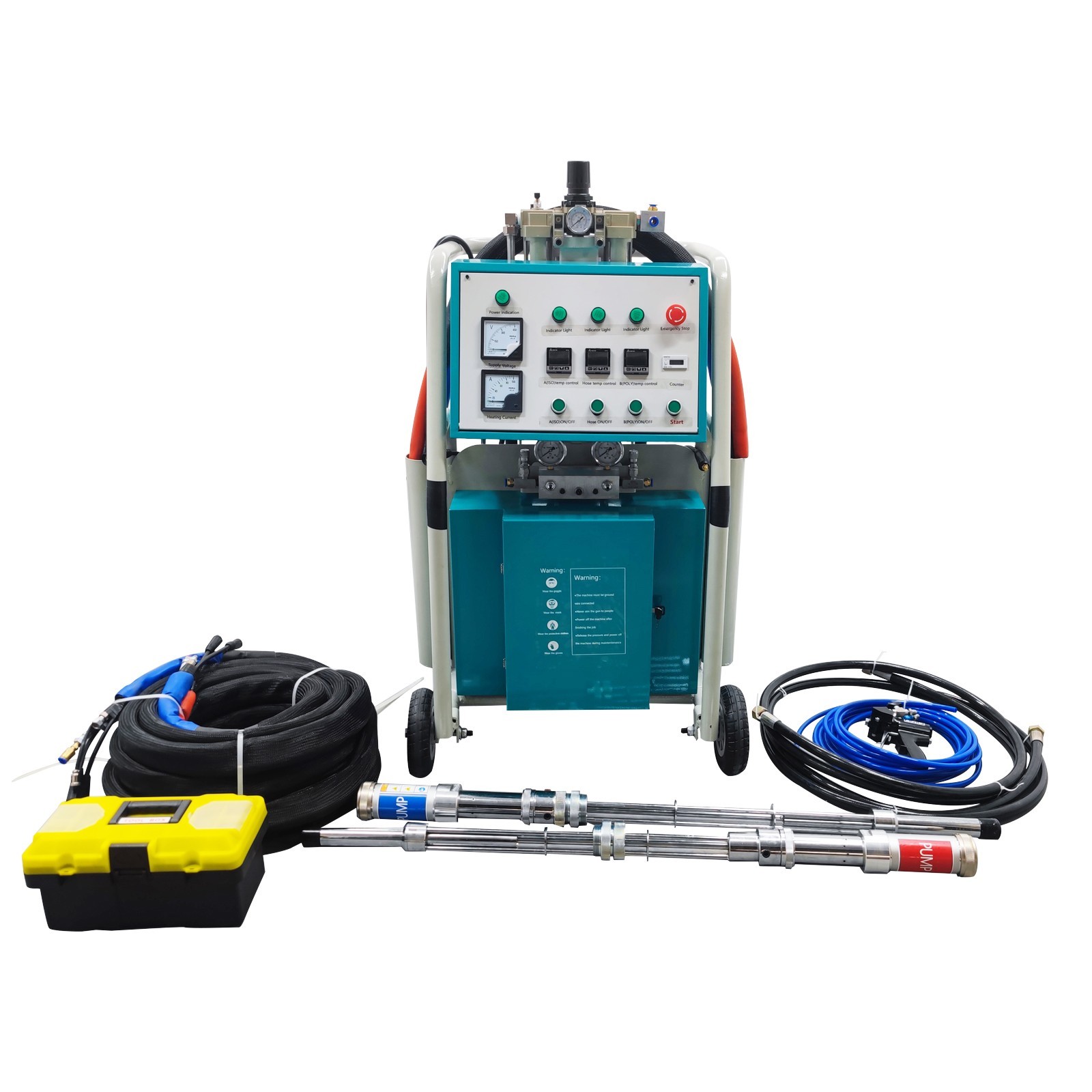 TECHTONGDA 1:1 High Pressure Polyurethane Foam Spray Machine E3 Spraying Machine