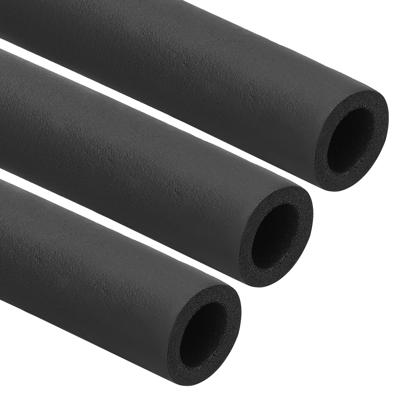 3Pcs 7/8″(22mm) ID x 6Ft Pipe Insulation Foam Tube