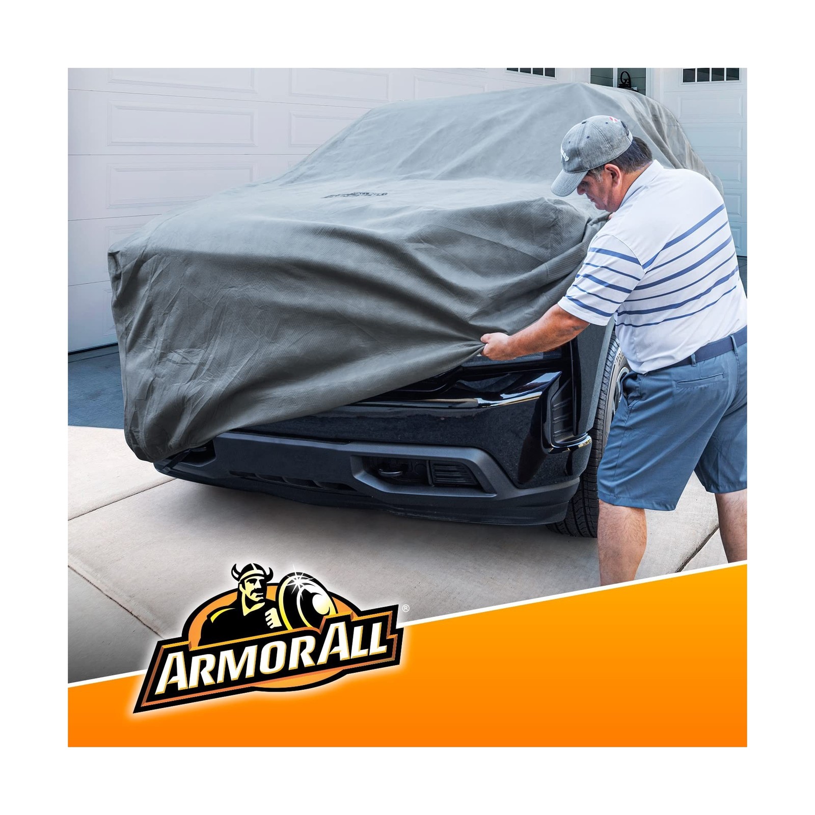 Armor All Car Cover Waterproof All Weather Heavy Duty Trucks from 205″-232″ |…