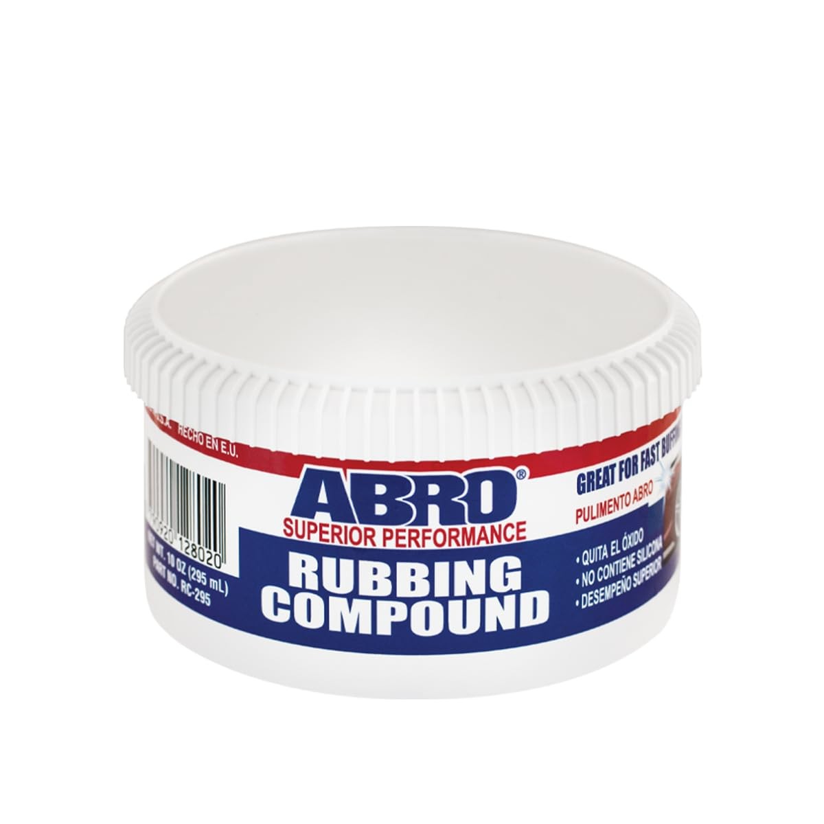 ABRO Superior Performance Automotive Rubbing Compound 10 Oz,
