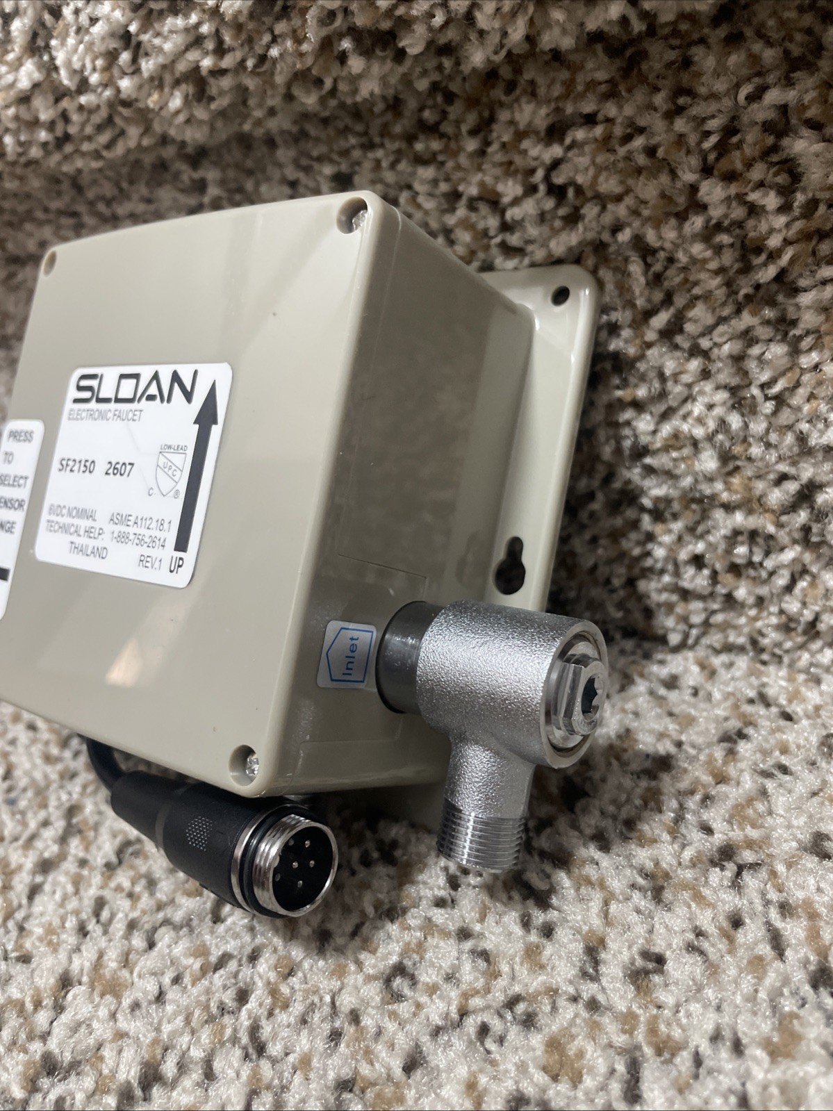 Sloan SF2100-4 Sensor Activated Electronic Faucet