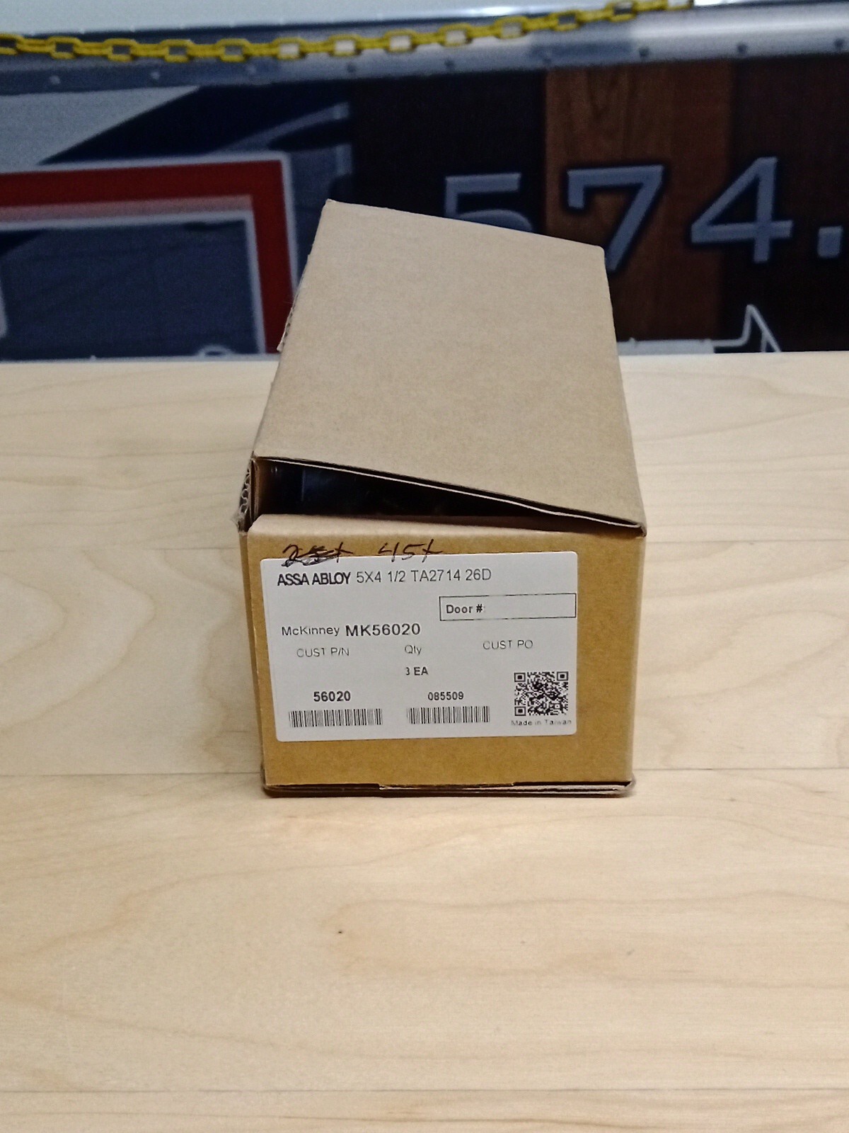 3 Pack McKinney TA2714 5×4.5 26D Hinges