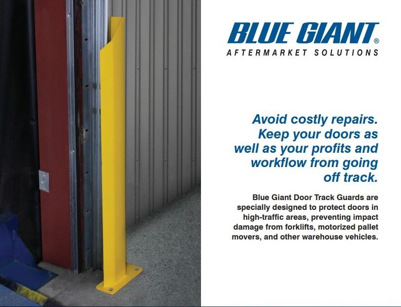 Door Track Guards Overhead Door Track Protectors – 48″, Right Side and left side