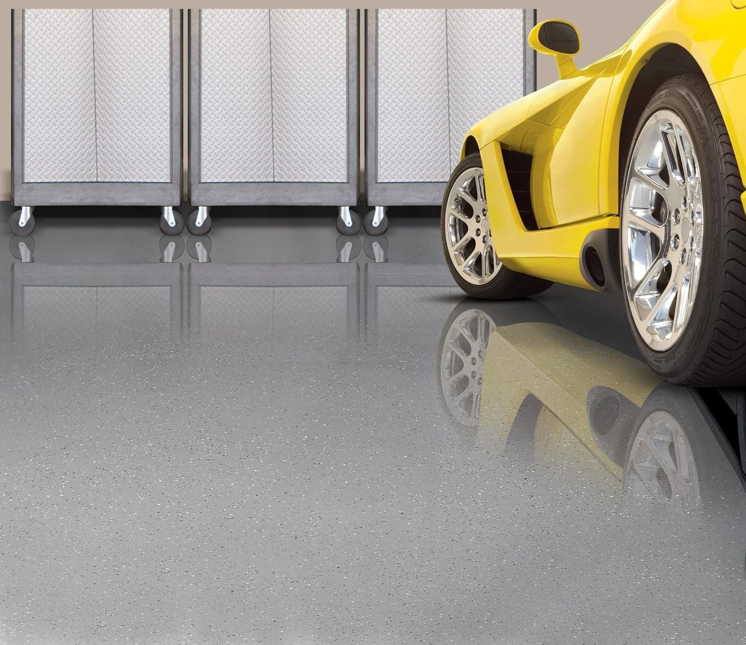 EpoxyShield 100% Solids Floor Coating Kit, Low Odor, Durable