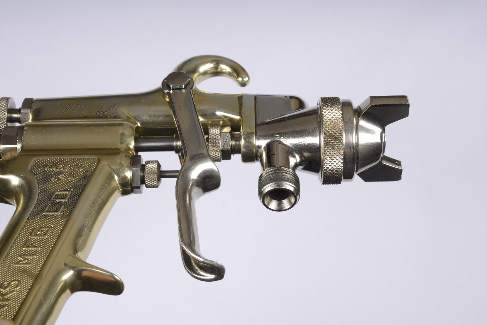Binks Model 7 B/C Gold with wrench.