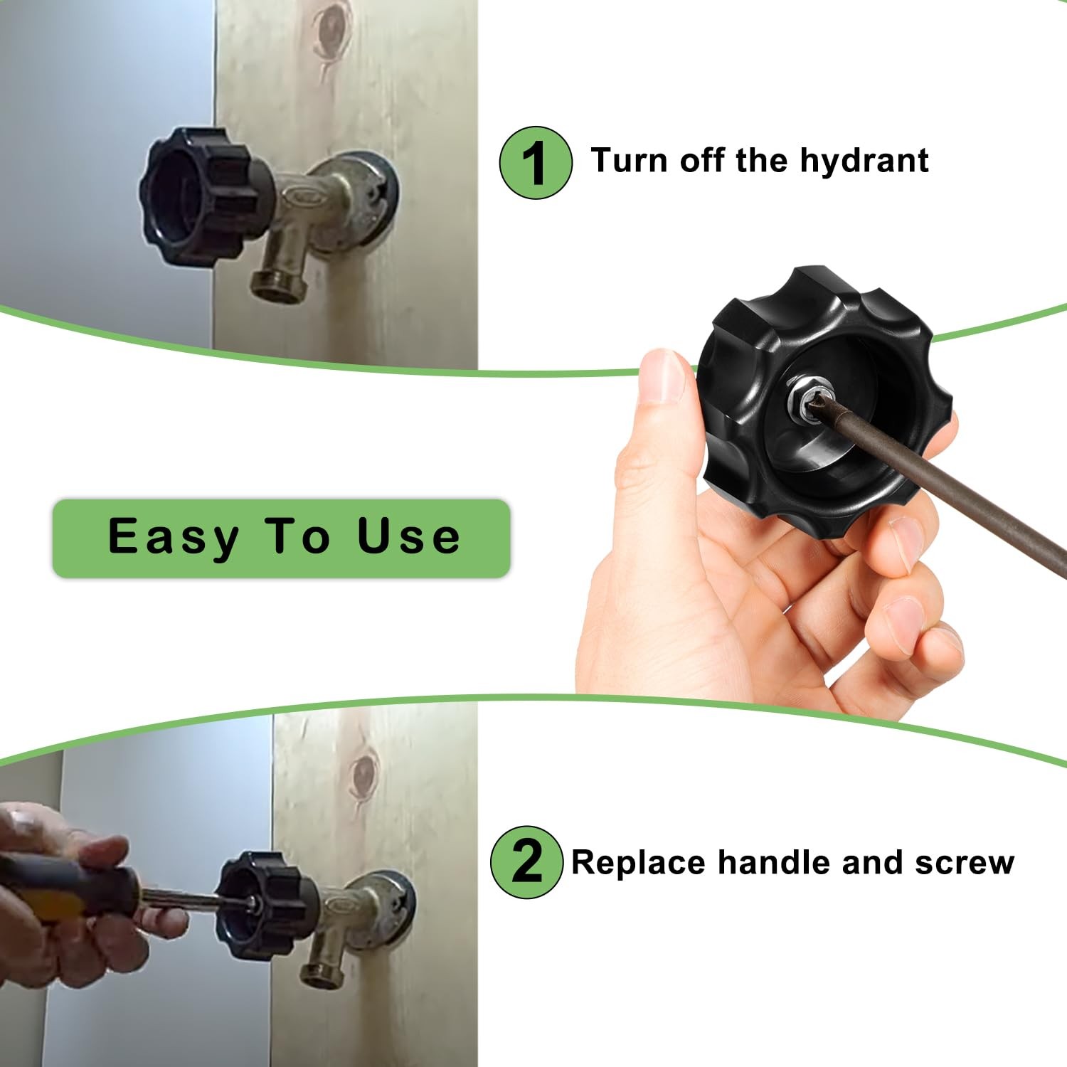 630-7965 Wall Hydrant Handle for Mansfield Wall Hydrants 300,400 and 500 Series