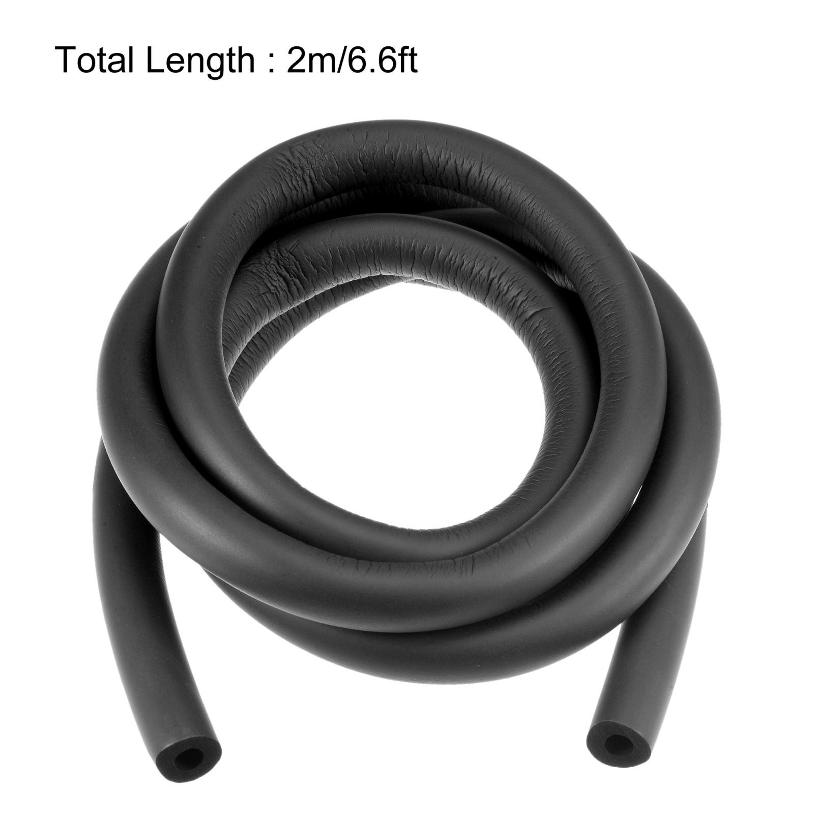 Foam Tubing for Handle Grip Pipe Insulation 5/16″ 8mm ID 18mm OD 2m Black
