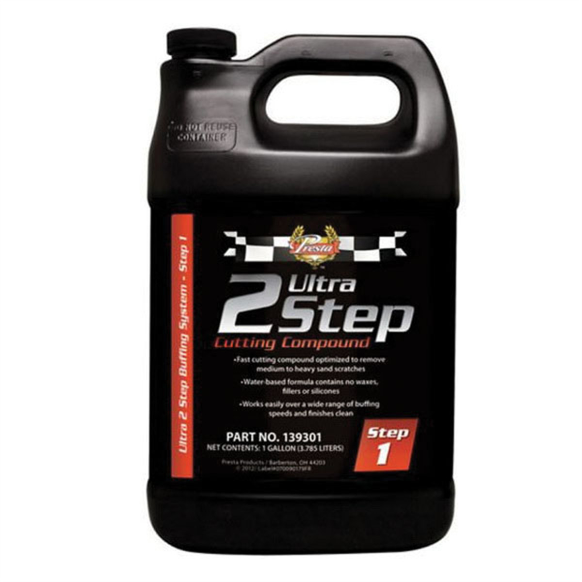 Presta Ultra 2 Step 139301 Cutting Compound, 1 gal Can, Tan PES.139301