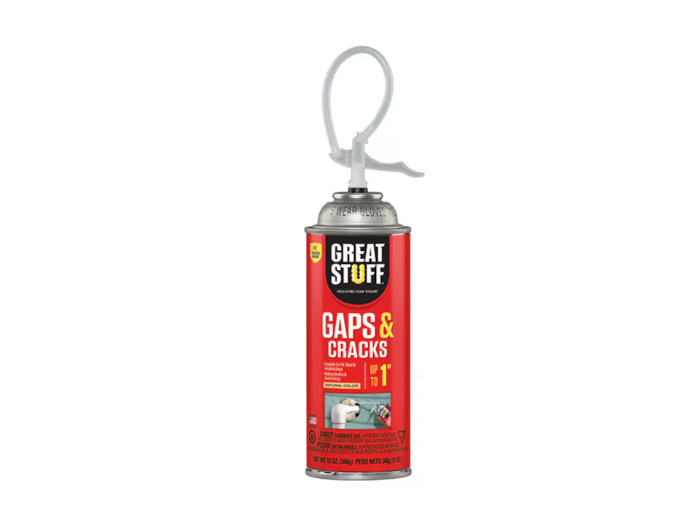 GREAT STUFF Gaps and Cracks 12-oz Straw Indoor/Outdoor Spray Foam Insulation Can