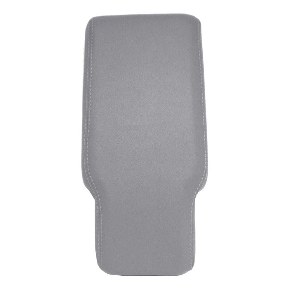 Console Lid Cover Gray PVC Leather Lincoln Town Car 2003-2011 Front LIN-CON-0311