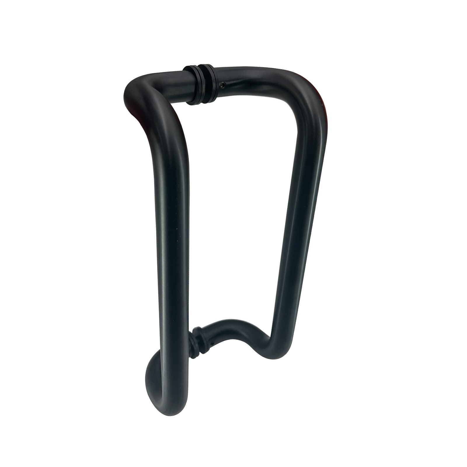 Stainless Steel /Aluminum Offset Pull Handle Back-to-Back to Glass/Aluminum Door