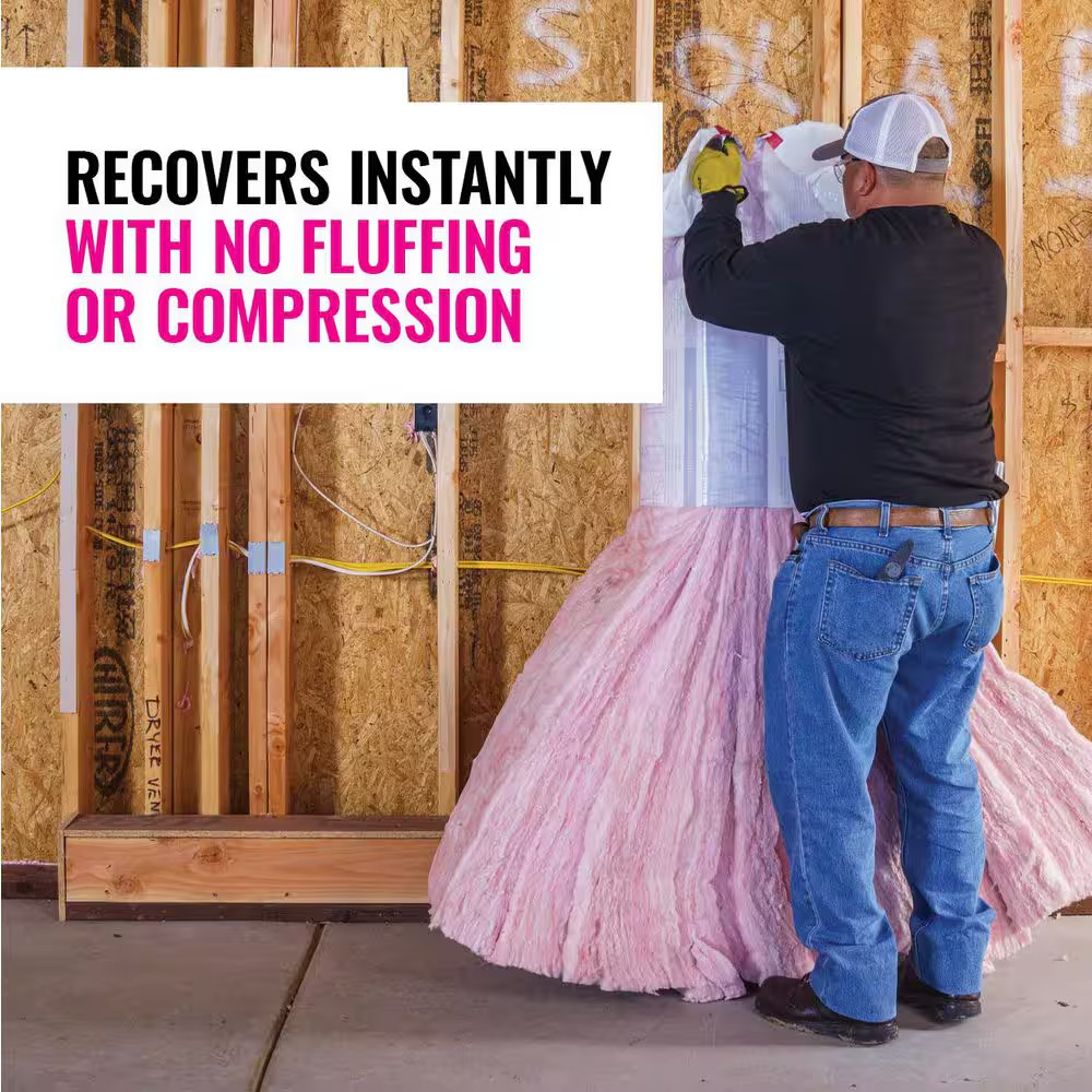 R-13 Faced Fiberglass Insulation Batt 23 In. X 93 In. (1 Bag)