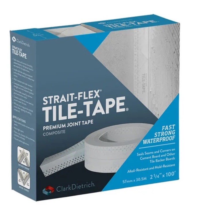 Strait Flex Tile-Tape 2-1/4 In. x 100 Ft. Cement Board Tape T-100-12 Stait Flex