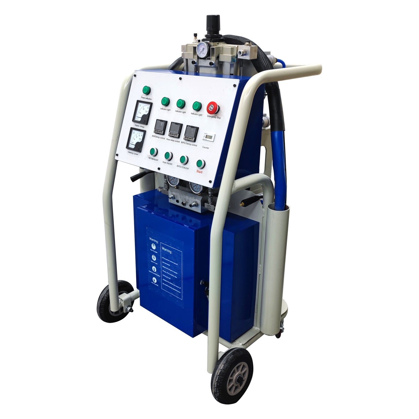 Pneumatic A25 Polyurea Sprayer 110V Polyurea Polyurethane Spraying Machine