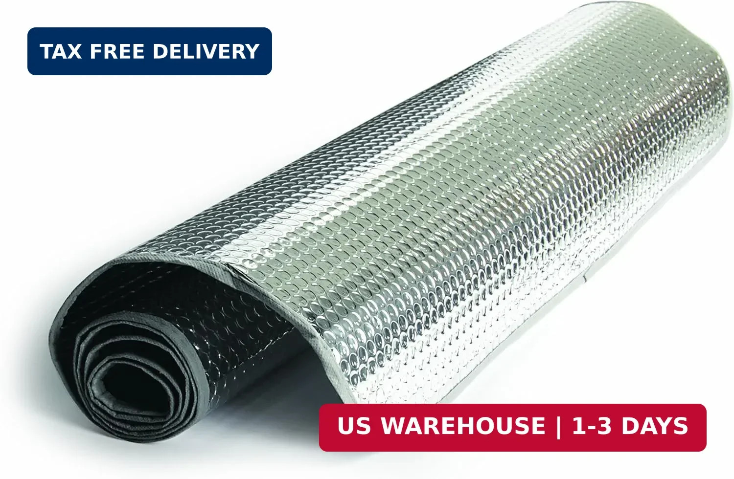 Camco 45167 SunShield Reflective Door Window Cover | Helps Protect Your RV from