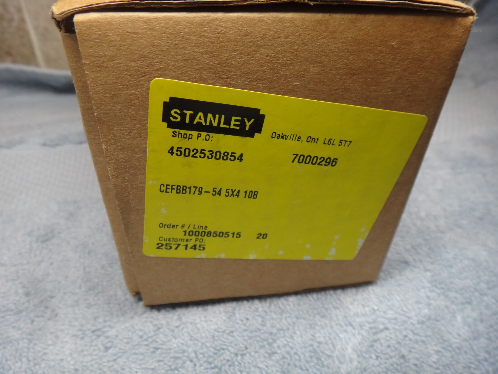 Stanley CE Type CEFBB179-58 4.5 x 4.5 US10 Electrified Hinge BLACK Bronze