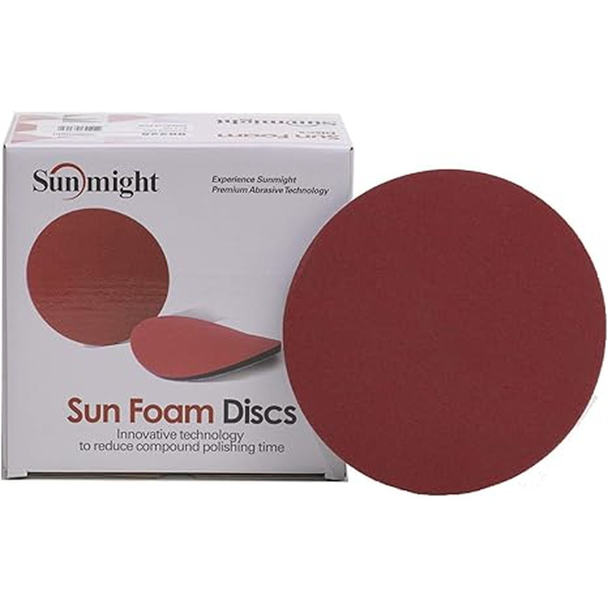 SUA.97223 Sunmight USA Corporation Sunfoam SC – 6″ No Hole Grip Foam Disc Gri