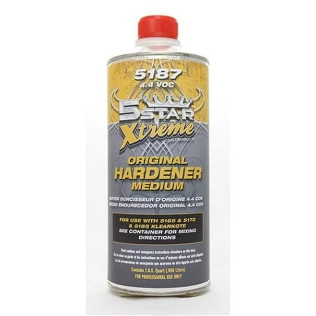 1/2 pint 5 Star Extreme 5ST-5187-16 4.4 VOC Medium Original Hardener