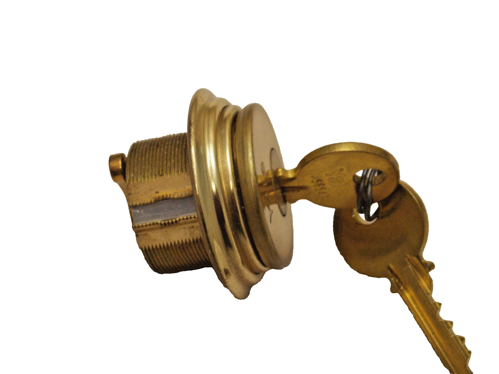 Yale 1152 Mortise 1-1/8″ Cylinder Lock – Polished Brass