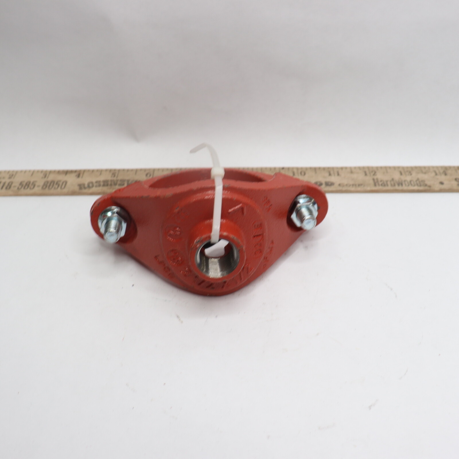 Clamp-T Ductile Iron Orange 2-1/2″ X 1/2″