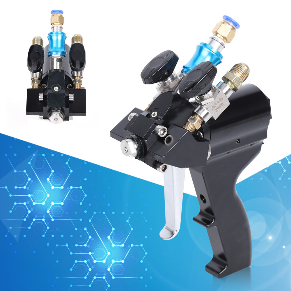Air Purge Spray Gun Polyurethane P2 PU Foam Spray Gun Self Cleaning Device US