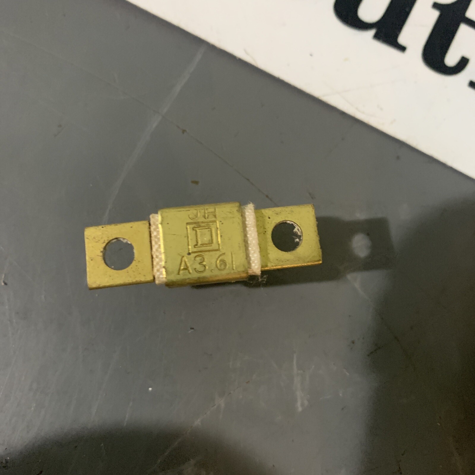 .. Square D Overload Relay Thermal Unit Cat# 1-A3.61 . VM-63T