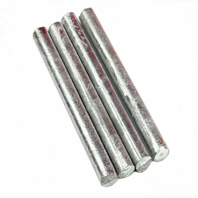 Zn 99.95% Purity Zinc Rod Solid Round Bar Ø10mm – Ø60mm Anode Electroplating