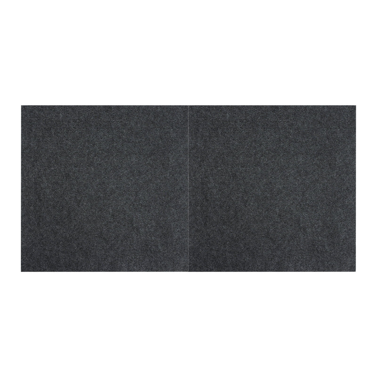20pcs Peel and Stick Carpet Tile Self Adhesive Floor 60cm x60cm Dark Gray