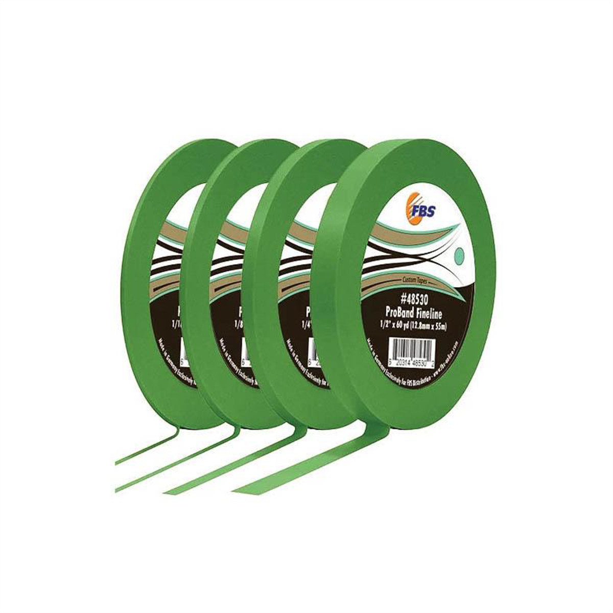 FBS.48510Distribution ProBand 48510 Fine Line Tape, 60 yd L x 1/8 in W, Stabiliz