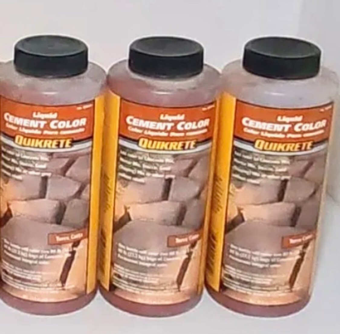 Quikrete Terra Cotta 10 Oz Liquid Cement Color 1317-04 Case Pack of 3 Quickrete