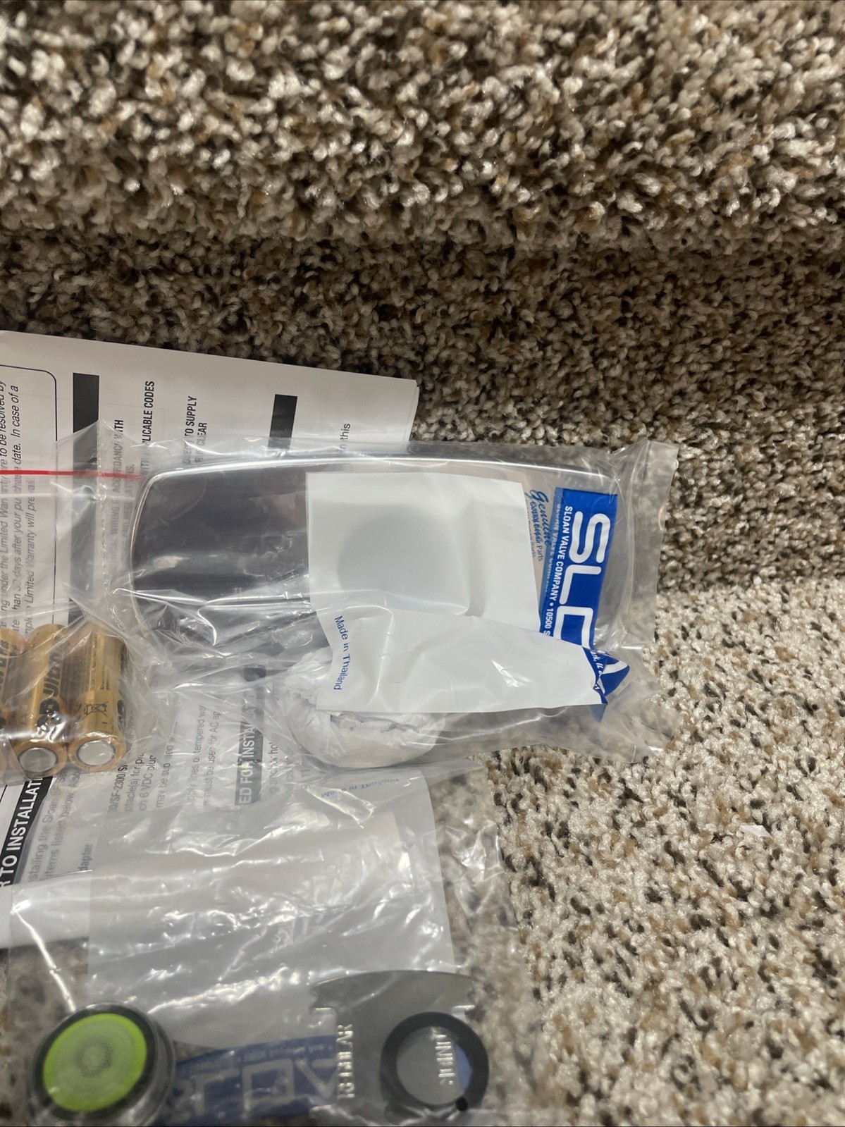 Sloan SF2100-4 Sensor Activated Electronic Faucet
