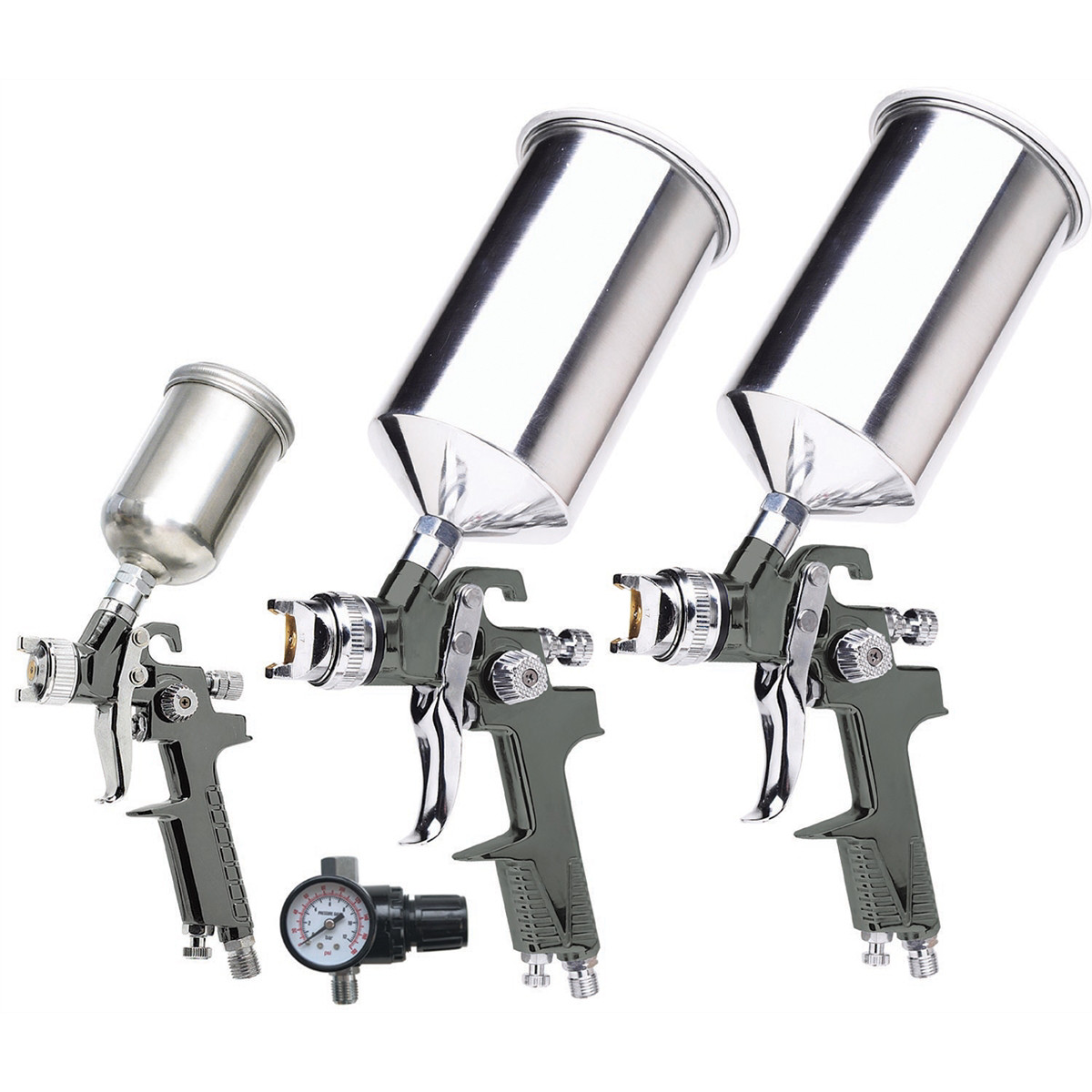 Titan 19220 TITAN Spray Gun Kit 4 Pc. Hvlp Gravity Feed