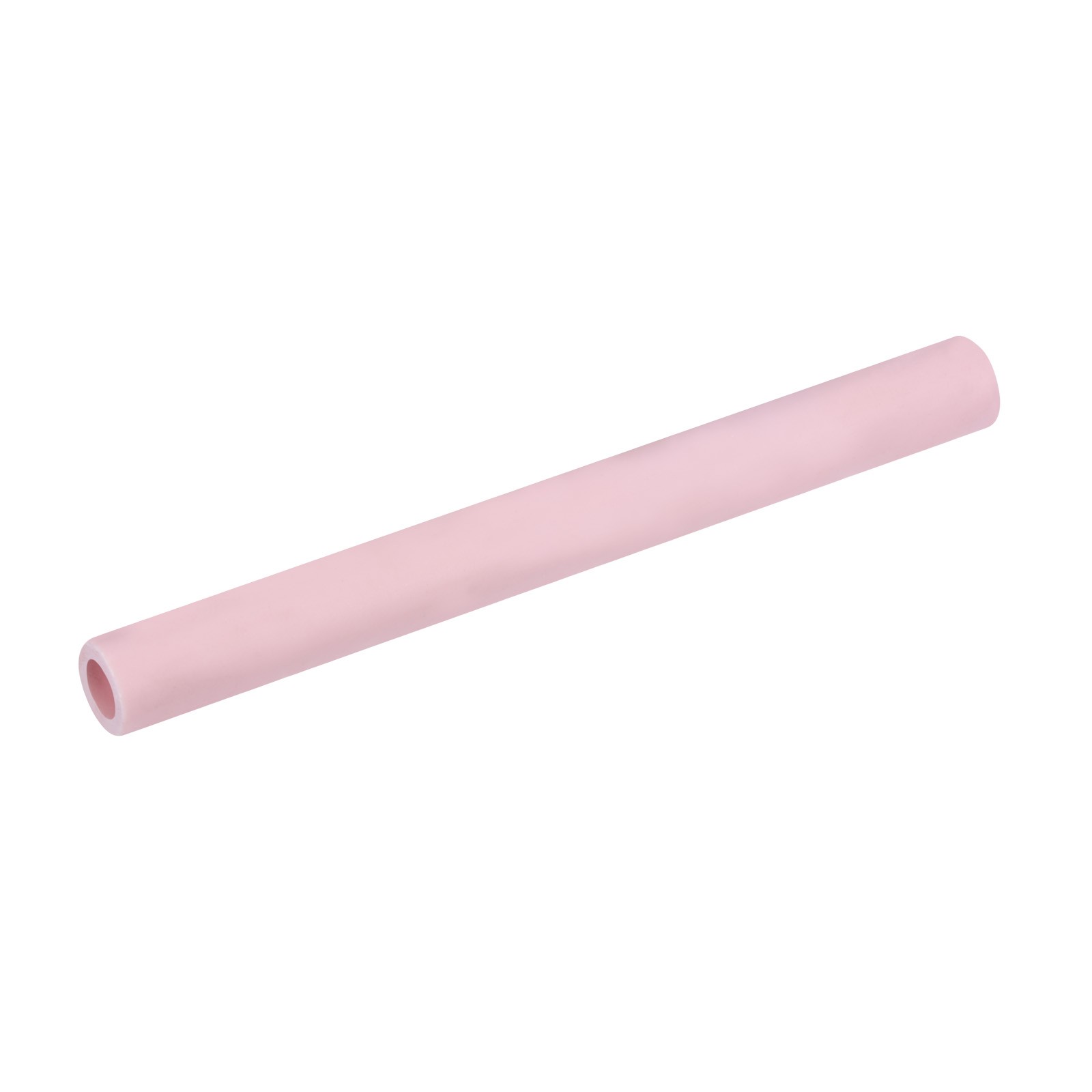 Stove Thermocouple Cover Tube 6x10x100mm Ceramic Pink Single Hole for Stove
