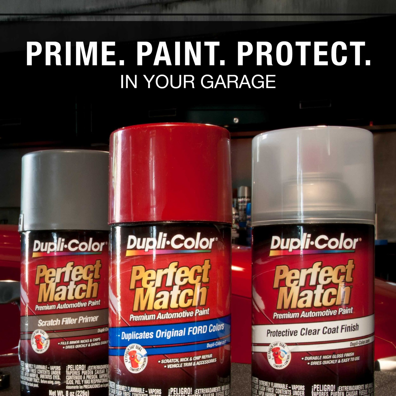 Dupli-Color Ebfm02297 Perfect Match Automotive Spray Paint Ford Oxford White
