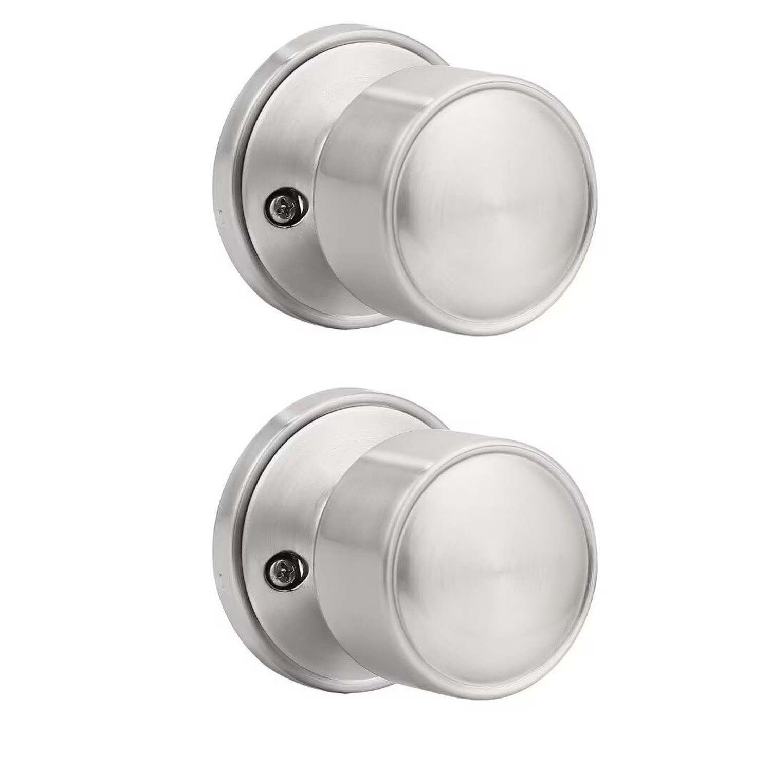 One Sided Dummy Door Knobs Interior for Bifold Doors 2 Pack, Modern Dummy Doo…