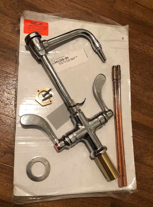 Watersaver LA412VB-BH Polished Chrome