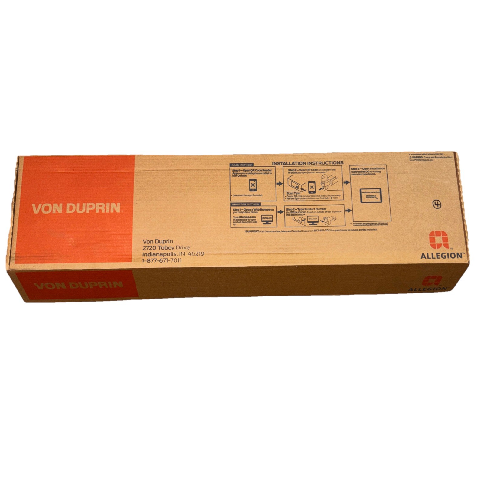 Von Duprin Exit Device 3ft Commercial Complete LD-9827-EO-US28-3’ (4)