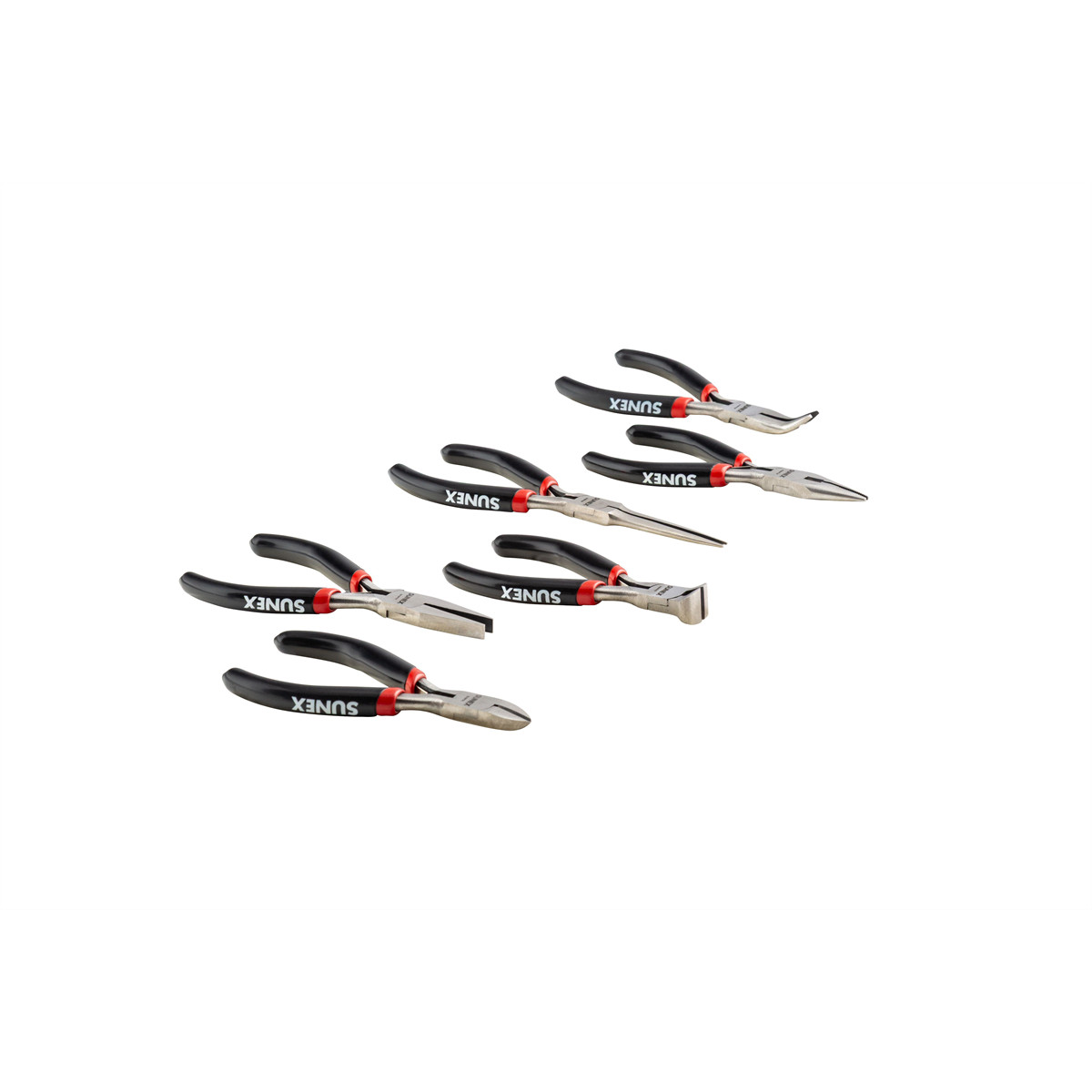 Sunex SXMPS6 SUNEX 6 Piece Mini Pliers Set in Storage Tray