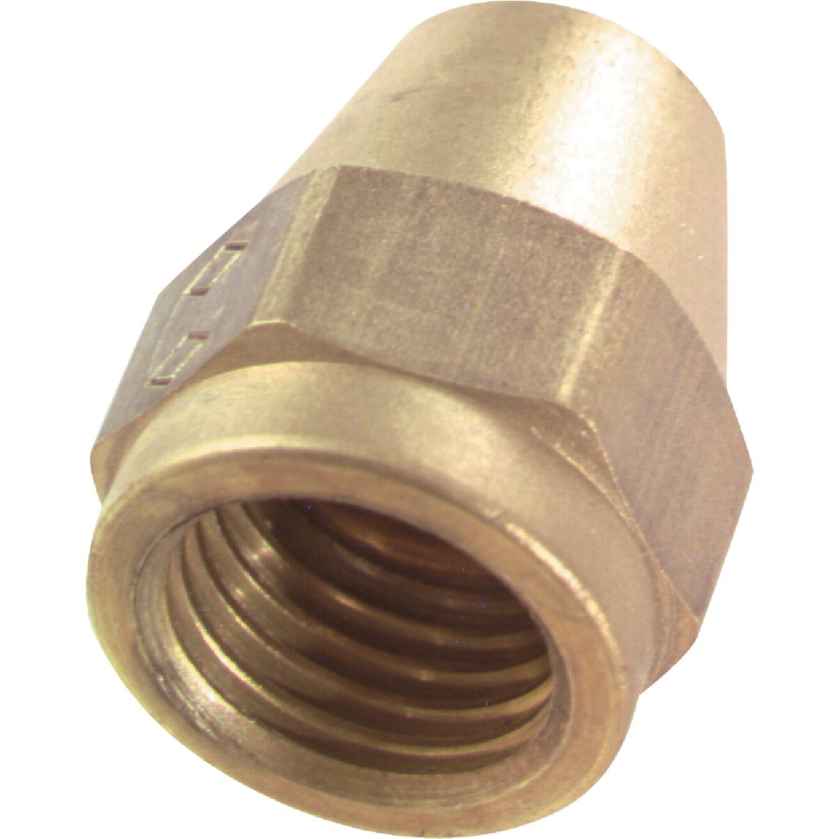 Do it 1/2 In. Brass Low Lead Short Flare Nut 458659 SIM Supply, Inc. 458659