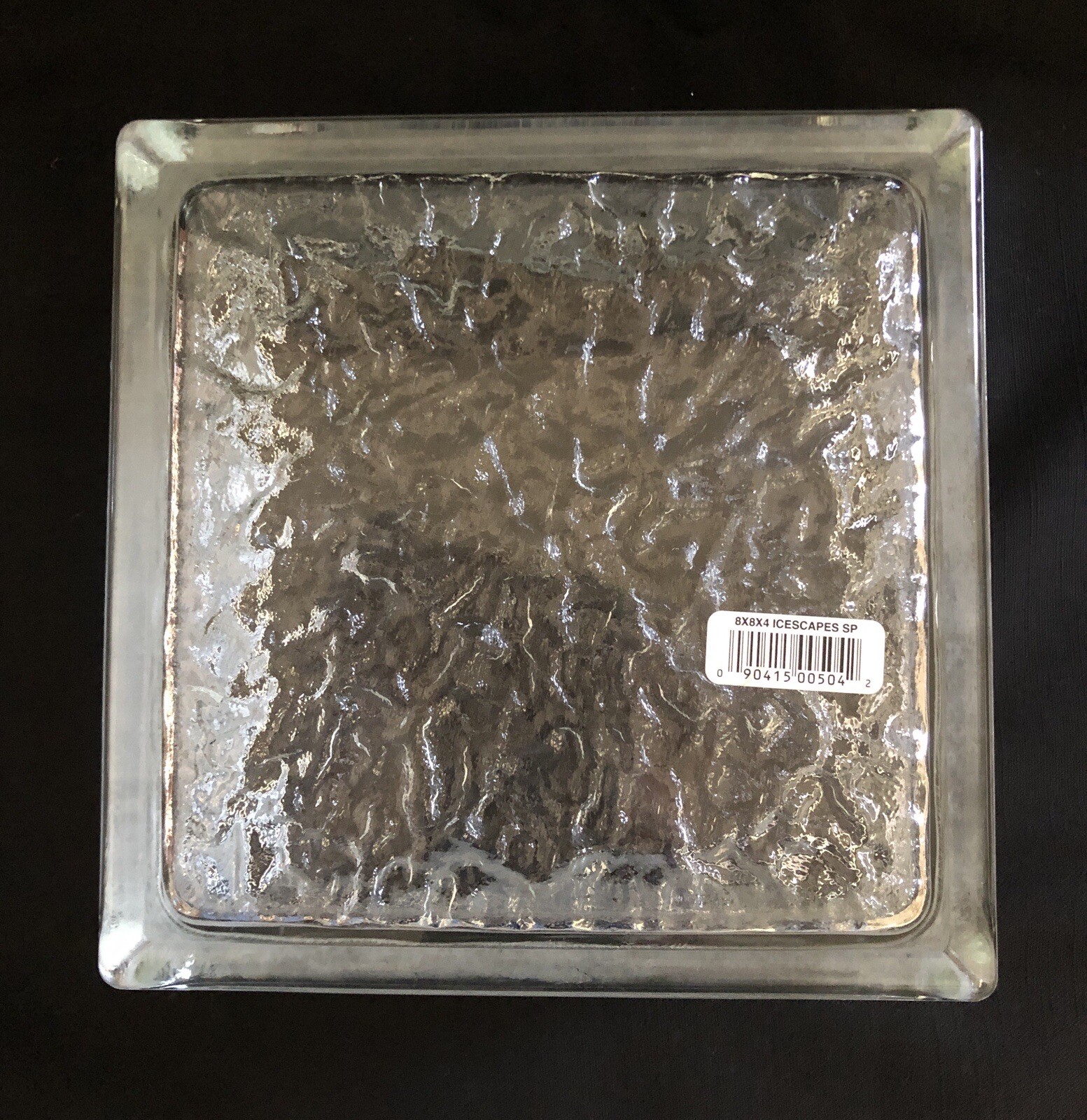 NEW Ice Scapes Pittsburgh Corning ICESCAPES SP Architectural Glass Block 8x8x4