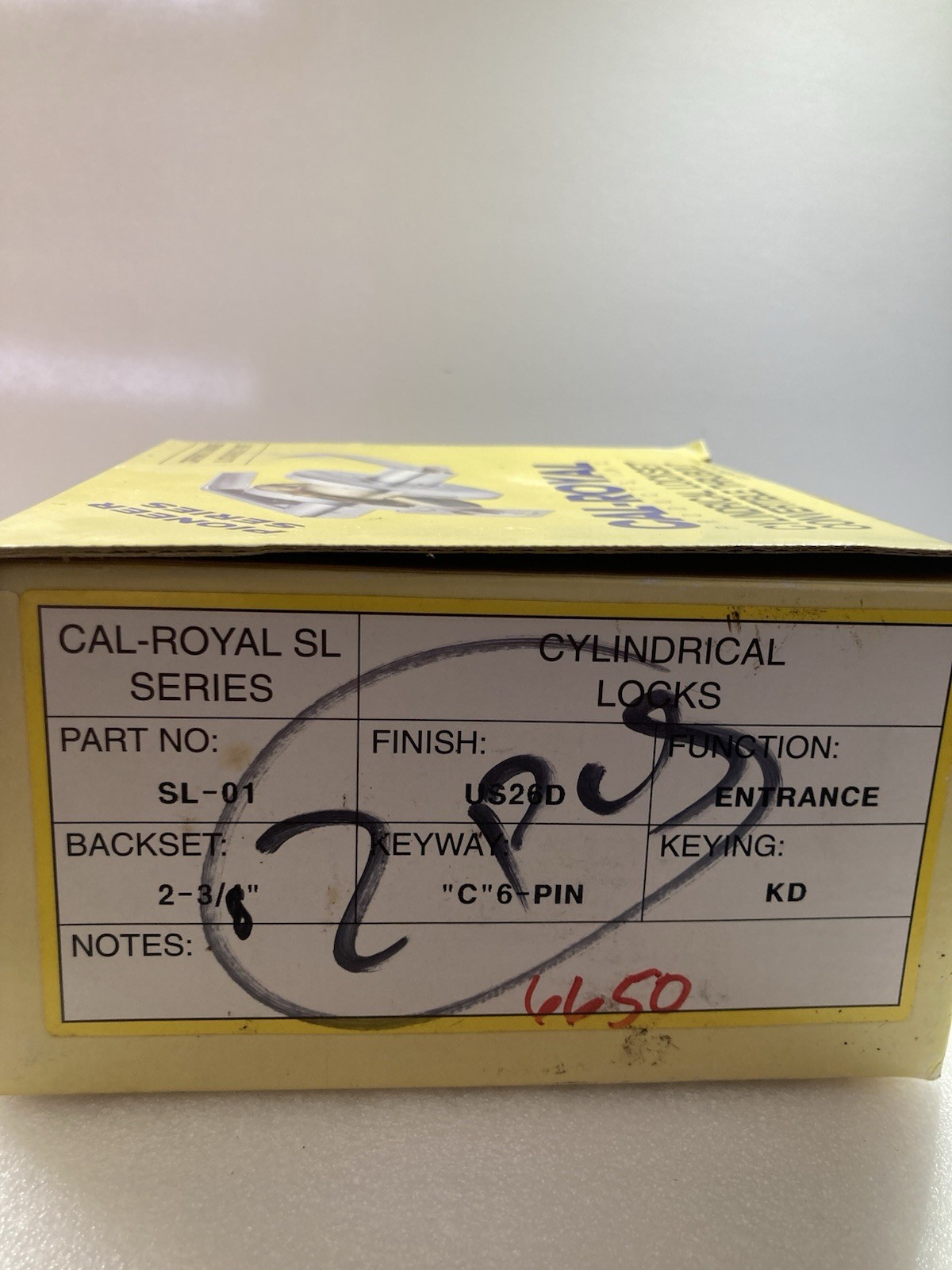 Cal Royal SL01-26D PIONEER SL SERIES GR 2 ENTRANCE