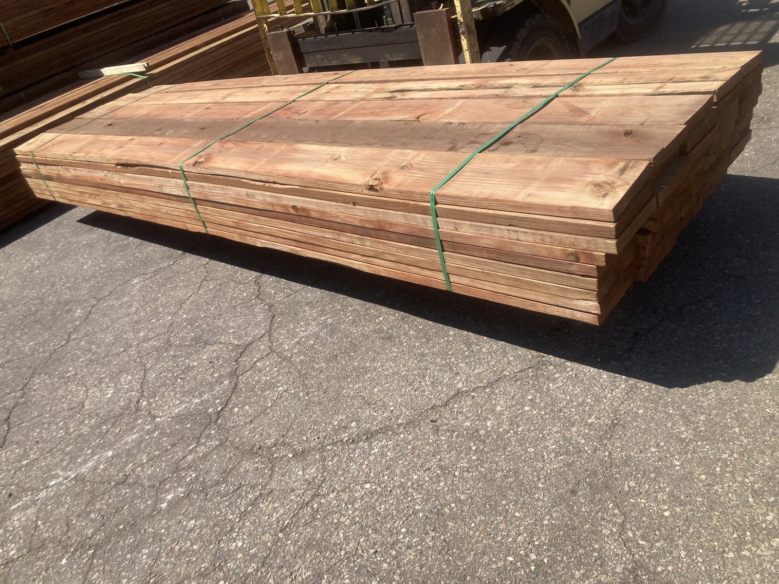 MCA 4A Treated Lumber – 20′ x 10″ x 2″ – Deck Boards, Wood Framing, Timber