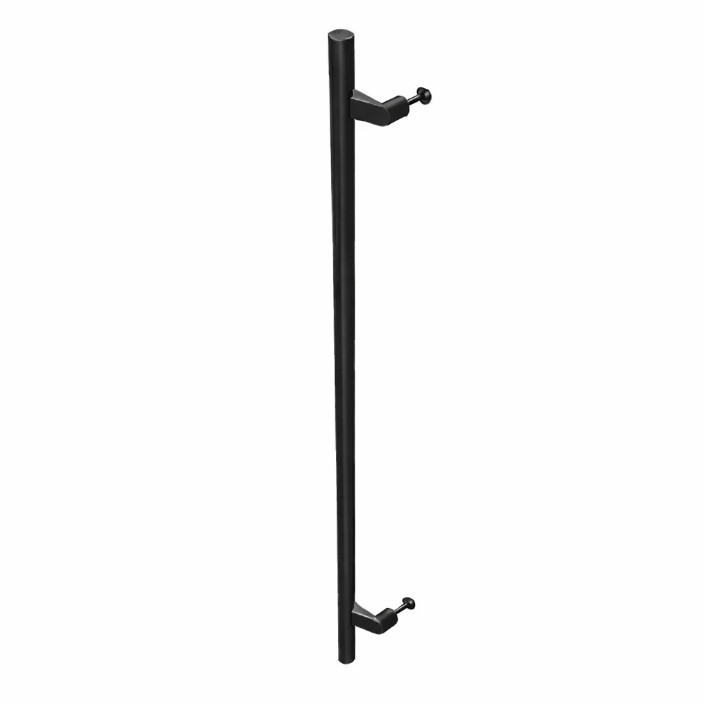 Trimco AP413 1″ Diameter Architectural Ladder Pull Offset Standoffs Square Ends