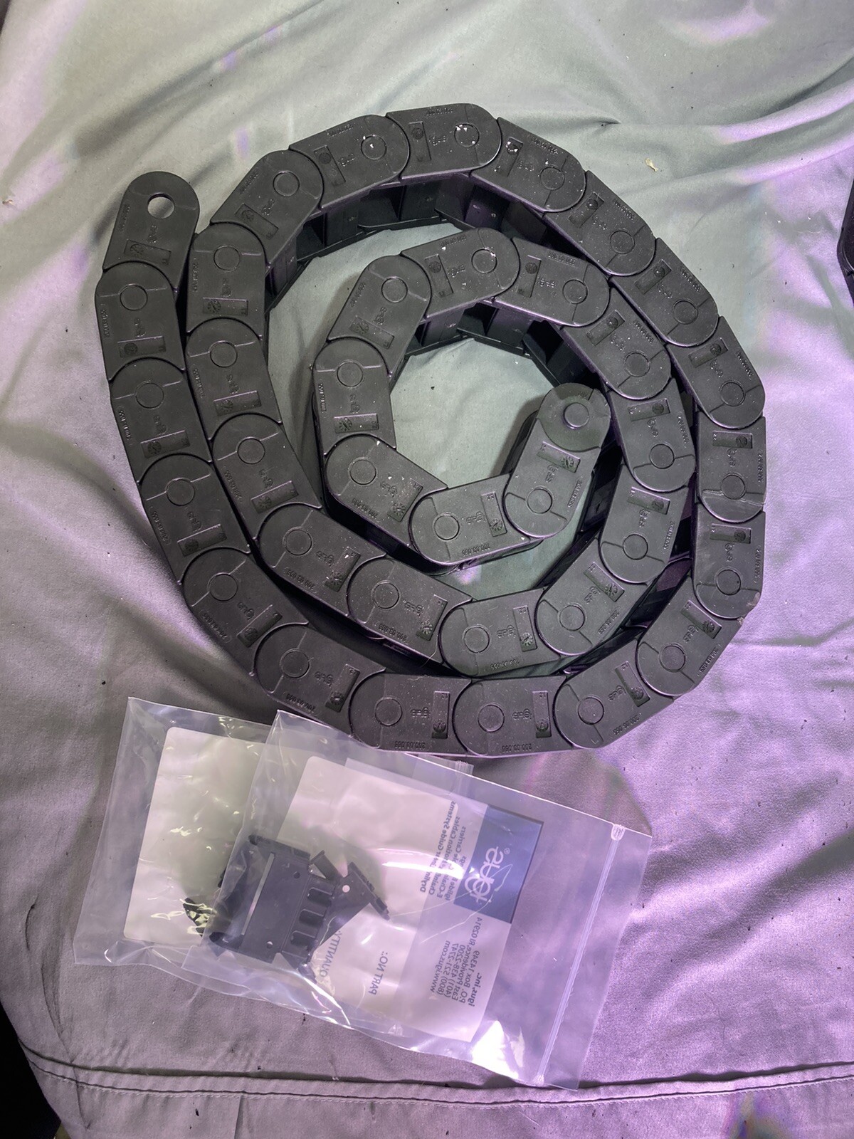 Igus Fixed Open Cable and Hose Carrier 6 Ft Long Igumid G 200-03-055 5’+