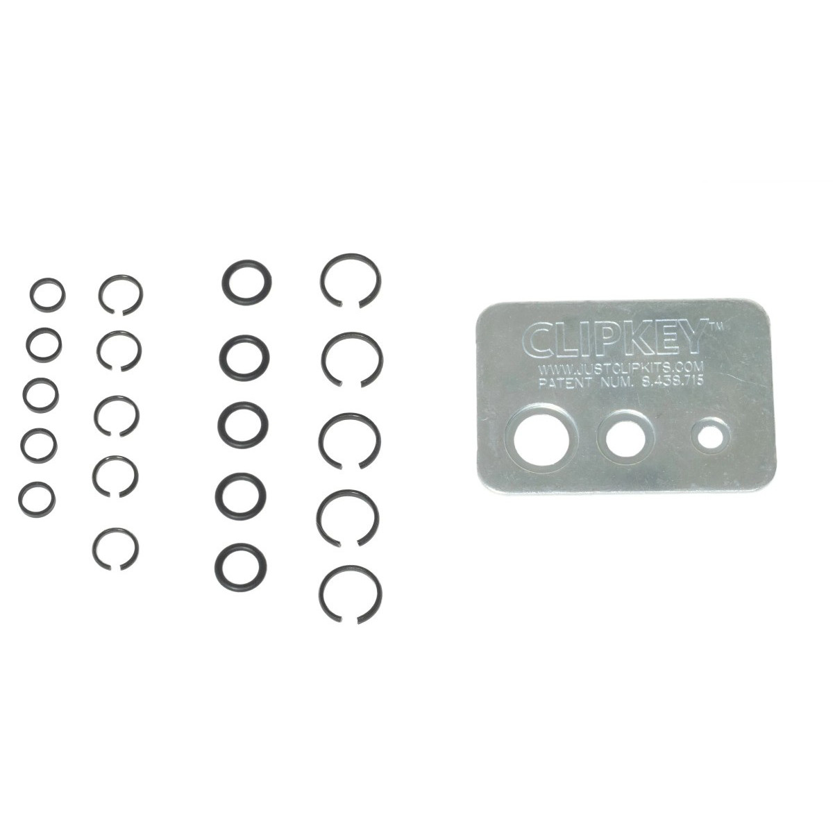 Lisle JC551 Clipkey 5 Sets JC380 & JC500 Kit 86700