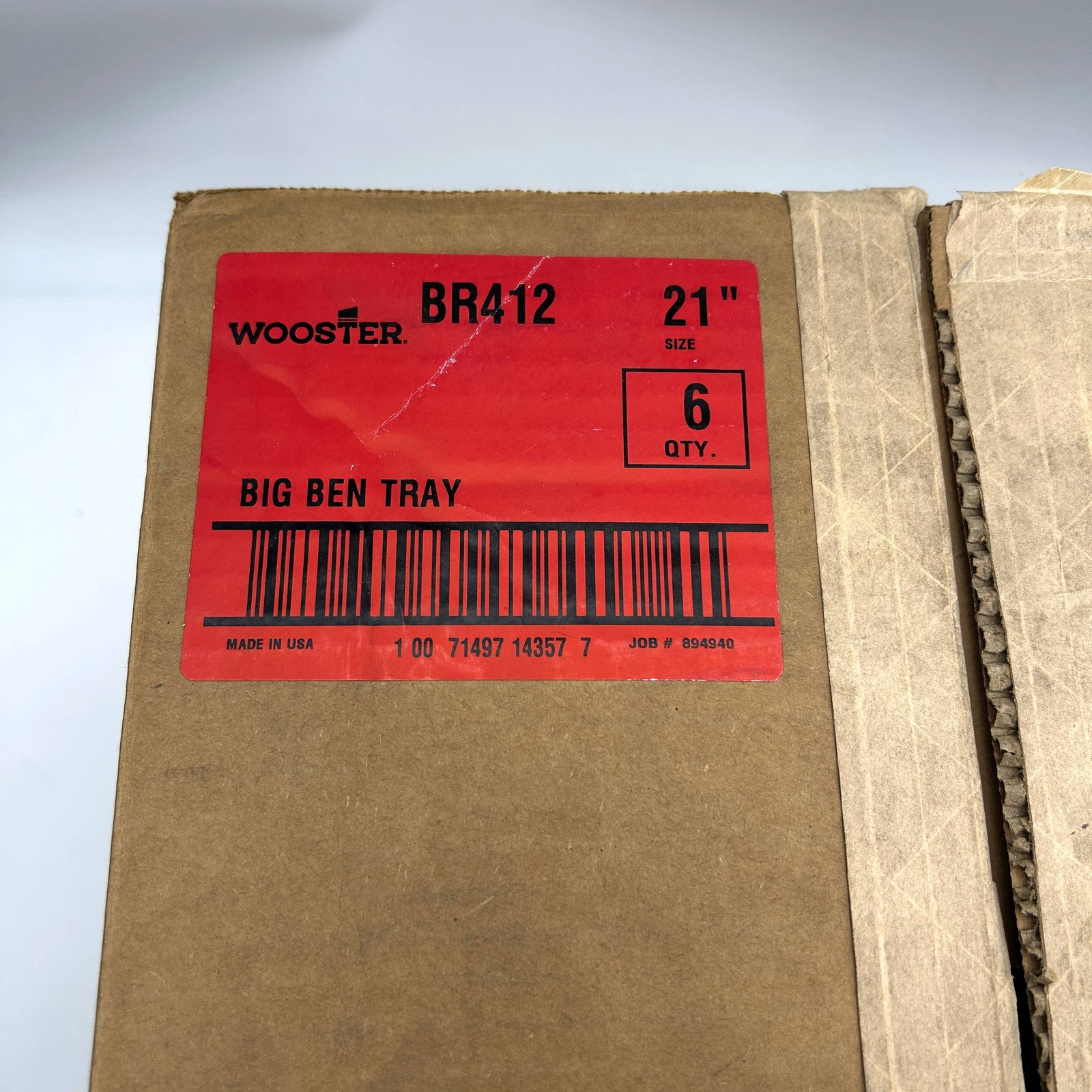 Wooster Brush Company BR412 Big Ben Paint Tray 21″ 1 Gallon Capacity Pk of 6